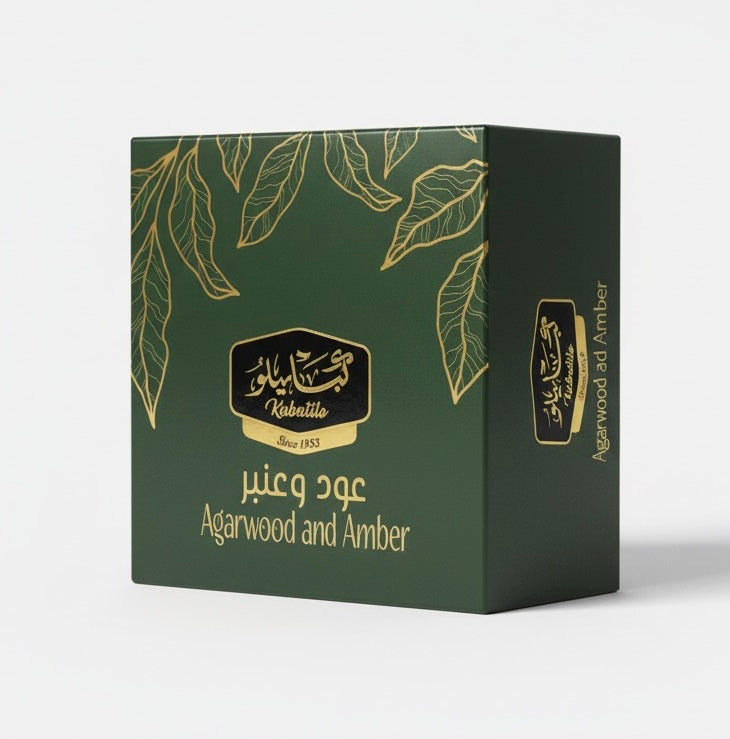 صابون العود والعنبر